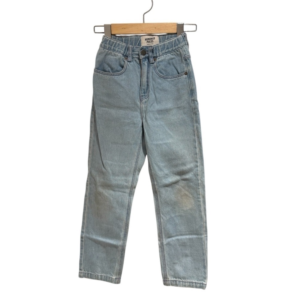 HUNDRED PIECES light blue designer denim jeans - size 8